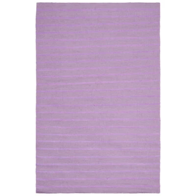 SAFAVIEH Dhurries DHU313C Handwoven Lavender Rug - Image 1 of 4
