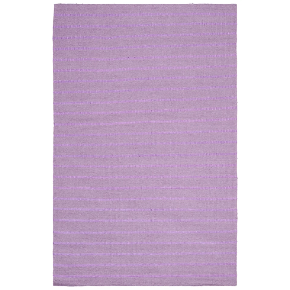 SAFAVIEH Dhurries DHU313C Handwoven Lavender Rug - Image 1 of 4