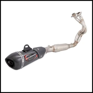 For Kawasaki Z650 Ninja 650 2023 2025 Exhaust System Header Pipe Black Muffler - Picture 1 of 12
