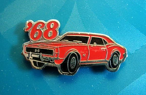 68 1968 CAMARO SS - hat pin , lapel pin , tie tac , hatpin GIFT BOXED - Picture 1 of 6