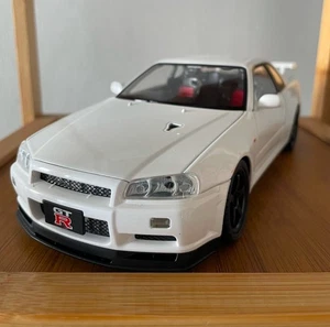 Large 1:18 Nissan Skyline GT-R R34 Diecast Model Car Sports Vehicle Collectible - Picture 1 of 9