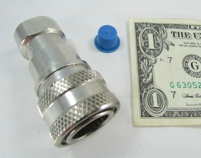 Parker 60 Series 1/4" NPT 316SS Female Quick Couplers Coupling 5000 PSI SSH2-62 - Image 1 of 4