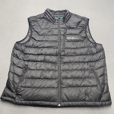 Eddie Bauer Vest Mens 2XL EB800 Down Puffer First Ascent Lightweight Outdoors - Image 1 of 4