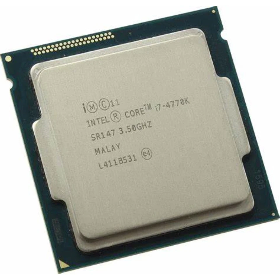 Intel Core i7 4770K CPU 3.5GHz LGA 1150 84W Processor - Image 1 of 1