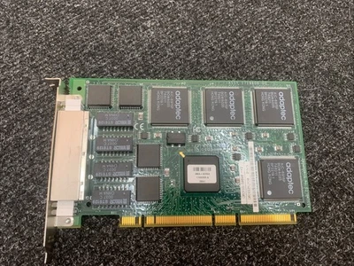 Adaptec ANA-62044 Ethernet PCI 4 Port Quad Port Network Adapter Card, high speed - Image 1 of 4
