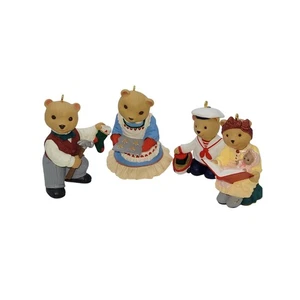 Hallmark "The Bearingers of Victoria Circle" Keepsake Ornament Lot (4) - Picture 1 of 13