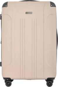 Travelers Club Chicago Hardside Bagagli Spinner Espandibili, Nero, 20" Trasporto - Foto 1 di 9