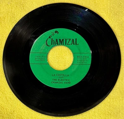 RARE Obscure Latin 45 RPM Records - THE ELECTRIC CHAMIZAL BAND - VG- to VG+ - Image 1 of 2