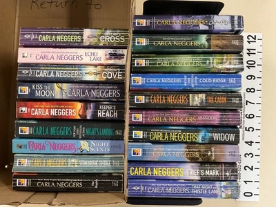 Carla Neggers PB Lot of 19, Abandon, Echo Lake, Keeper's Reach, The Widow - Image 1 of 4