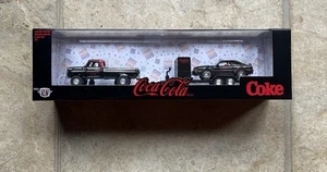 M2 Machines TW22 1969 Ford F100 Ranger 4x4 1990 Ford Mustang GT Coca-Cola 1:64 - Picture 1 of 3