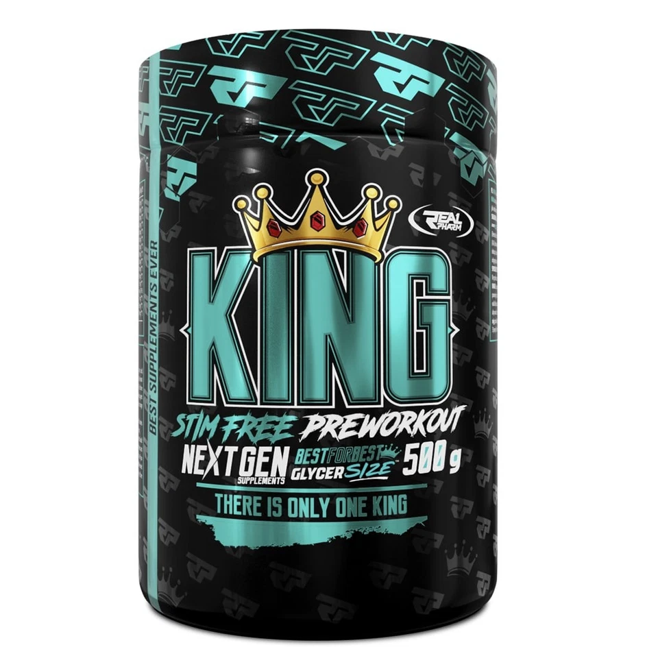 REAL PHARM® KING (STIM - FREE) Pre Workout 500g - 33 Portionen + extra BONUS - Bild 1 von 1