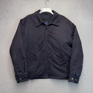 Brooks Brothers Jacke Herren mittelblau durchgehender Reißverschluss gefüttert Outdoor Freizeit - Bild 1 von 11