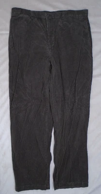 VTG GAP Corduroy Pants Mens Fits 38x32 Brown Relaxed Fit Pleated Front  90s - Image 1 of 4