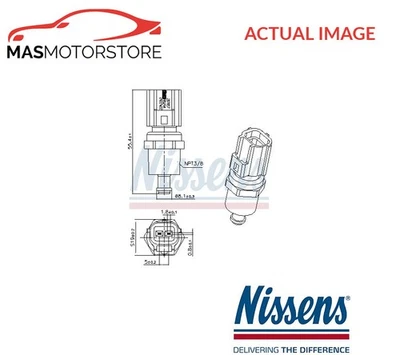 COOLANT TEMPERATURE SENSOR GAUGE NISSENS 207057 P FOR JAGUAR XK 8,XJ,S-TYPE II - Image 1 of 4