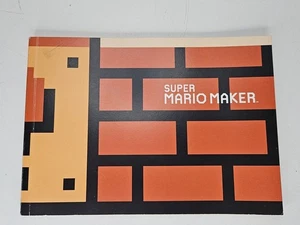 Manual de instrucciones/libro de ilustraciones del juego Super Mario Maker Wii U - Imagen 1 de 4