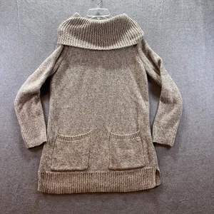 Ann Taylor LOFT Pullover Damen Gr. Medium grau Rollkragenpullover - Bild 1 von 9