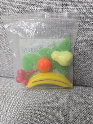 NOD Lote De Colección De 4 Imanes De Plástico Fruta Refrigerador POLY POPS Stanley Foto 1 de 4