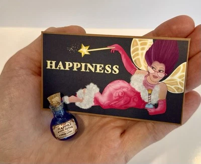 Shrek Fairy Godmother’s Happiness Card & Mini Potion Bottle Replica  - Image 1 of 4