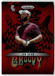 2025 Panini Liv Golf Prizm No. 14 Jon Rahm Groovy - Bild 1 von 2