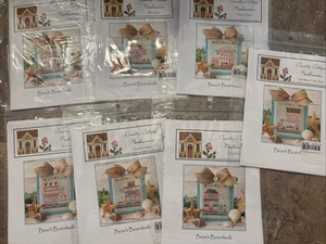 Beach Boardwalk - Country Cottage Needleworks Chart FULL SET of 7, New - Picture 1 of 5