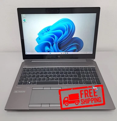 Portatile HP ZBook 15 G5 15,6" 512GB SSD NVIDIA P2000 4GB i7-8850H 32GB di RAM - Immagine 1 di 4