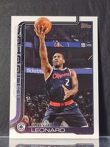 Kawhi Leonard Los Angeles Clippers 2025-26 Topps Basketball #142 - Picture 1 of 2