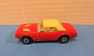 Vintage Matchbox 1975 Dodge Challenger Red #1 Superfast Lesney England - Image 1 of 4