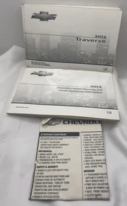 Chevrolet Traverse 2012 libro manual del propietario - Imagen 1 de 5