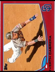 2013 Topps #412 Everth Cabrera Red - Picture 1 of 2