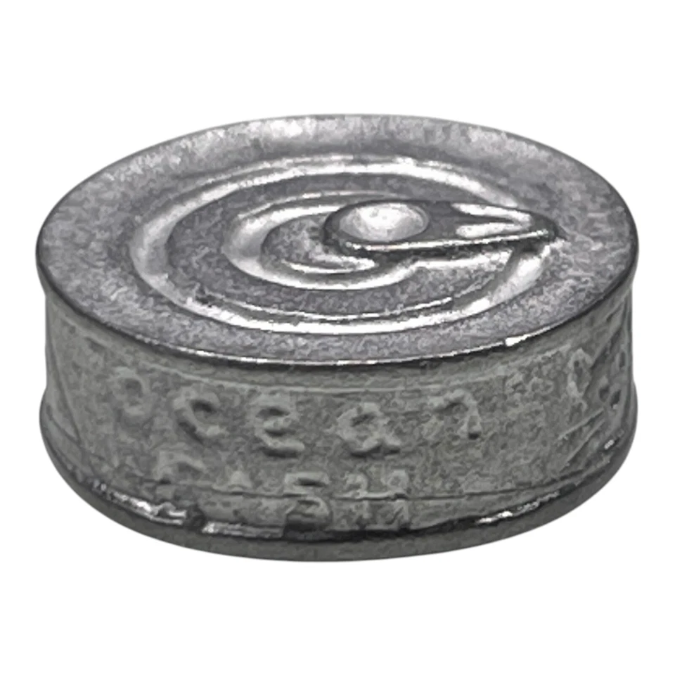 Cat-Opoly Can of Ocean Fish Cat Food Metal Token Mover Pawn Game Replacement - Image 1 of 1