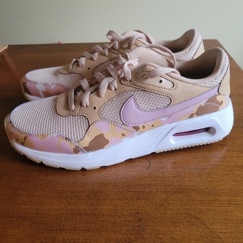 Nike Air Max SC Sesame rosa mimetico scarpe sneakers donna taglia 9 5 usate