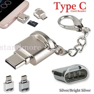 Typ C Speicherkartenleser USB C OTG Micro SD TF Adapter Hub USB/TF/Micro SD - Bild 1 von 8