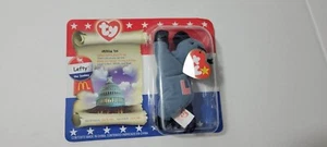 VINTAGE 2000 MCDONALDS TY BEANIE BABY LEFTY THE DONKEY IN ORIGINAL BOX - Picture 1 of 2