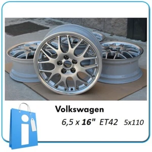Llantas BBS RS 771 JUBI Volkswagen GOLF IV GTi 6,5 x 16" ET42 5x100 1J0601025E - Imagen 1 de 24