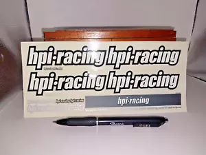 HPI Racing RC Logo Decal Sheet - Picture 1 of 1