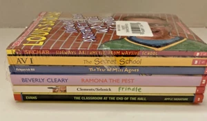 Scholastic Back to School Book Set Clearly Frindle Miss Agnes 6 Books SEALED - Picture 1 of 6