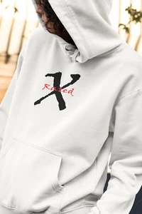 X Rated Pullover Hoodie Unisex Brandneu von TAYOTHECREATOR - Bild 1 von 6
