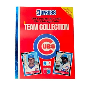 CHICAGO CUBS 1988 Donruss Team Collectors Card Book RYAN SANDBERG BRAND NEW NM/M - Picture 1 of 8