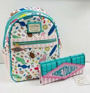 Harry Potter Honeydukes Candy Printed Mini Backpack plus Mini Wallet  - Picture 1 of 12