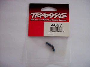 Traxxas 4897 Revo/Slash/Summit 4mm Grub Screws with Threadlock (6) - Picture 1 of 3