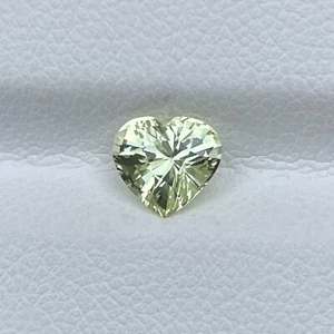 1,20 ct natürlicher gelber Chrysoberyll-Herzschliff Edelstein für individuellen Verlobungsring - Bild 1 von 5