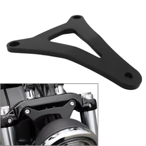 Supporto supporto faro nero per Harley FXBR Softail Breakout 2018-2024 - Foto 1 di 12