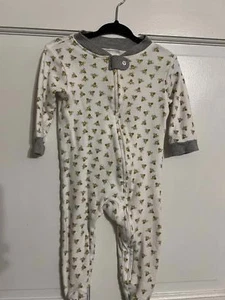 Bert’s Bees Baby One-piece sleeper 6-9 months - Picture 1 of 7