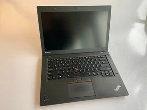 Lenovo THINKPAD T450 Core i5 5300U 8GB RAM 500GB HDD Bluetooth Windows 10 - Imagen 1 de 6