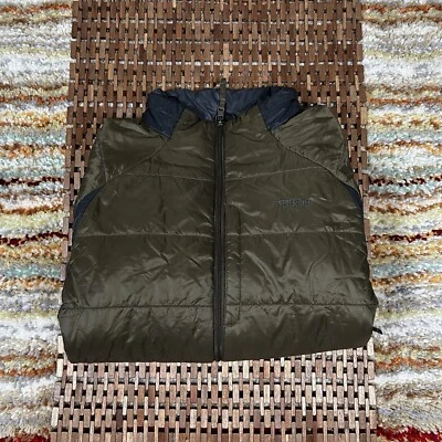 L.L. Bean Ultralight Mountain Classic Puffer Jacket Forest Green Grey Large L - Image 1 of 4