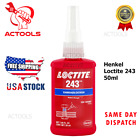 New Henkel Loctite 243 50ml Medium Strength Threadlocker Adhesive USA