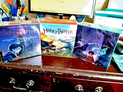 Harry Potter Audio Books Complete CD Collection Stephen Fry Brand New Sealed - Image 1 of 4