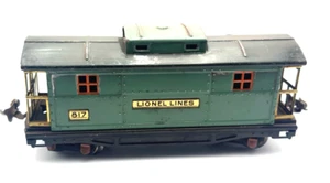Lionel Lines PreWar 817 Caboose Peacock/Dark Green - Picture 1 of 5