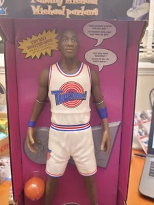 1996 15" TALKING MICHAEL JORDAN FIGURE DOLL SPACE JAM PLAYMATE TOYS NEW IN BOX - Picture 1 of 4