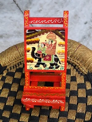 Handmade Wooden Items Holder Stand For Remote, Mobile Phone, Decorative Products - Image 1 of 4